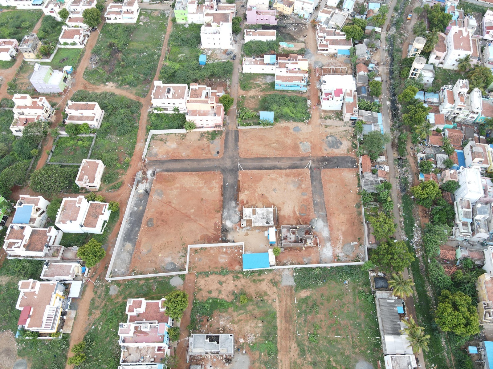 Vadipatti Ridge Meadow aerial view